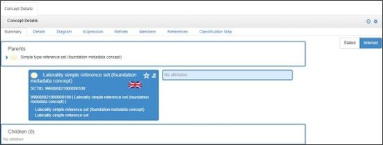 Example of Termbrowser search screen