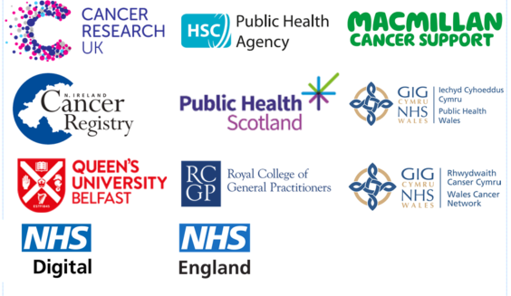 Example showing logos of the NCDA partner organisations