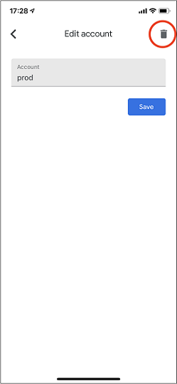 Delete Auth Acct 3b