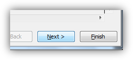 Screenshot showing the 'Next' button.