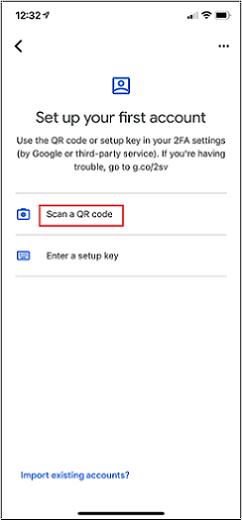 Google authenticator 4b